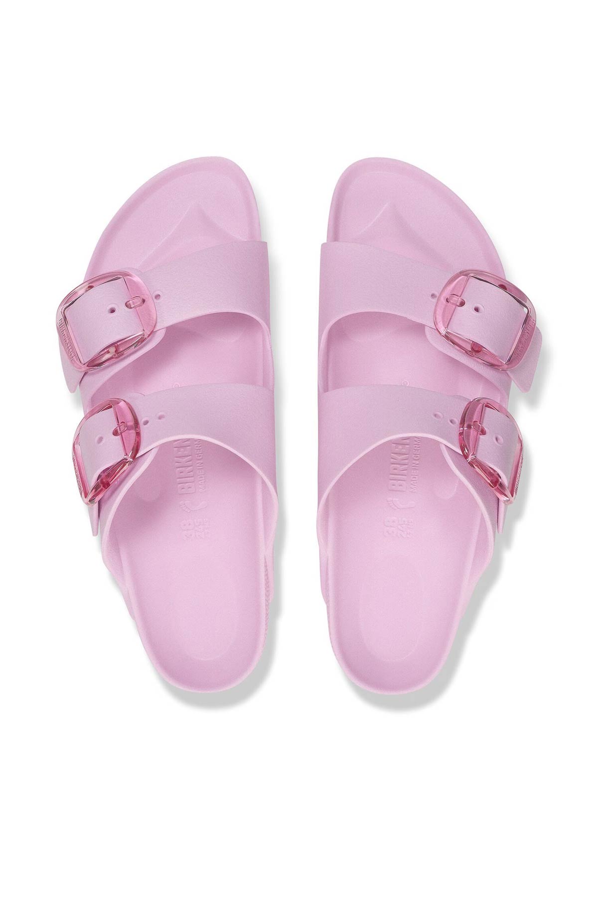 Birkenstock כפכפי Arizona Big Buckle EVA בצבע ורוד לנשים