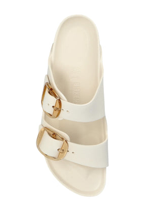 Birkenstock כפכפי Arizona Big Buckle EVA בצבע שמנת לנשים