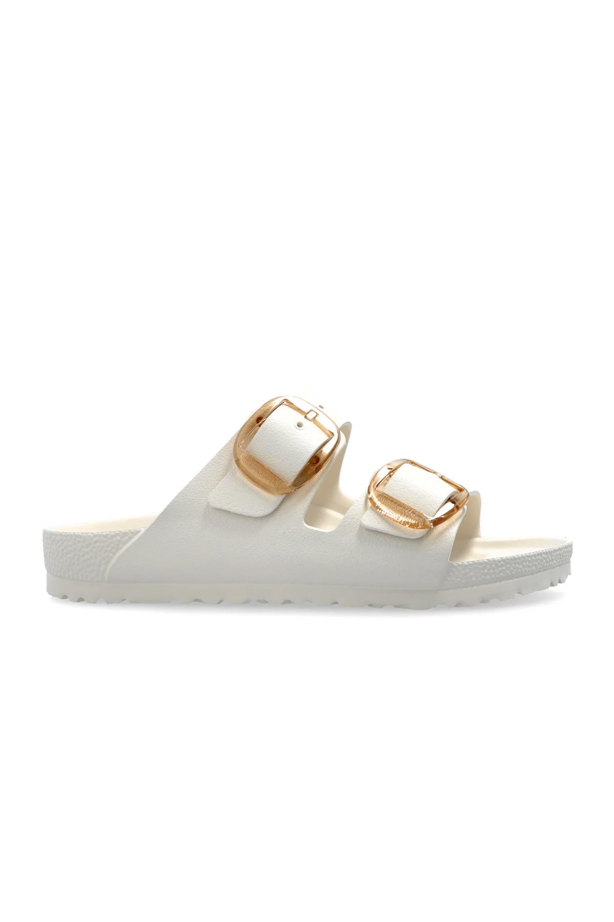 Birkenstock כפכפי Arizona Big Buckle EVA בצבע שמנת לנשים