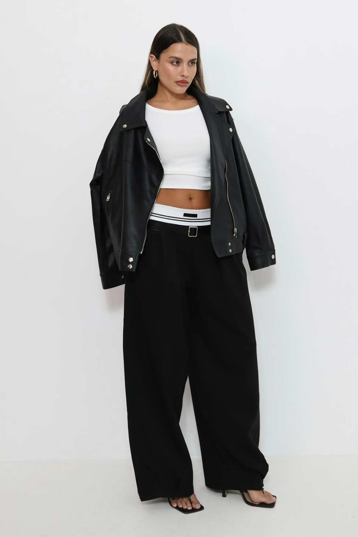 מכנס חגורה סילק