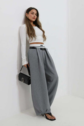 מכנס חגורה סילק