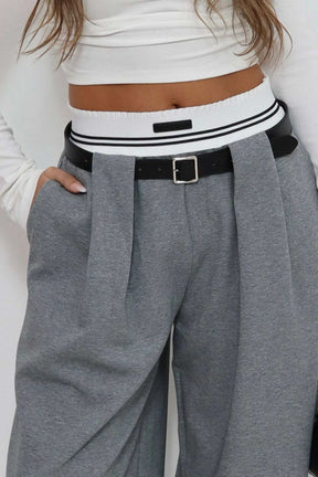 מכנס חגורה סילק