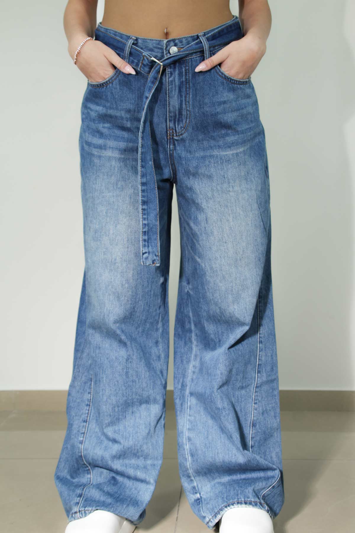 ג'ינס חגורה מייגן