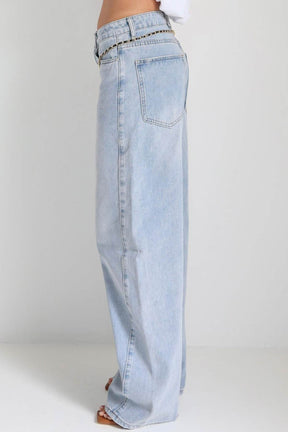 מכנסי ג׳ינס בלון רייסינג