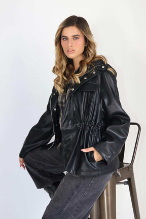 ג'קט עור היילו