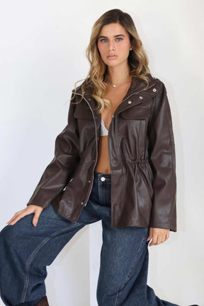 ג'קט עור היילו