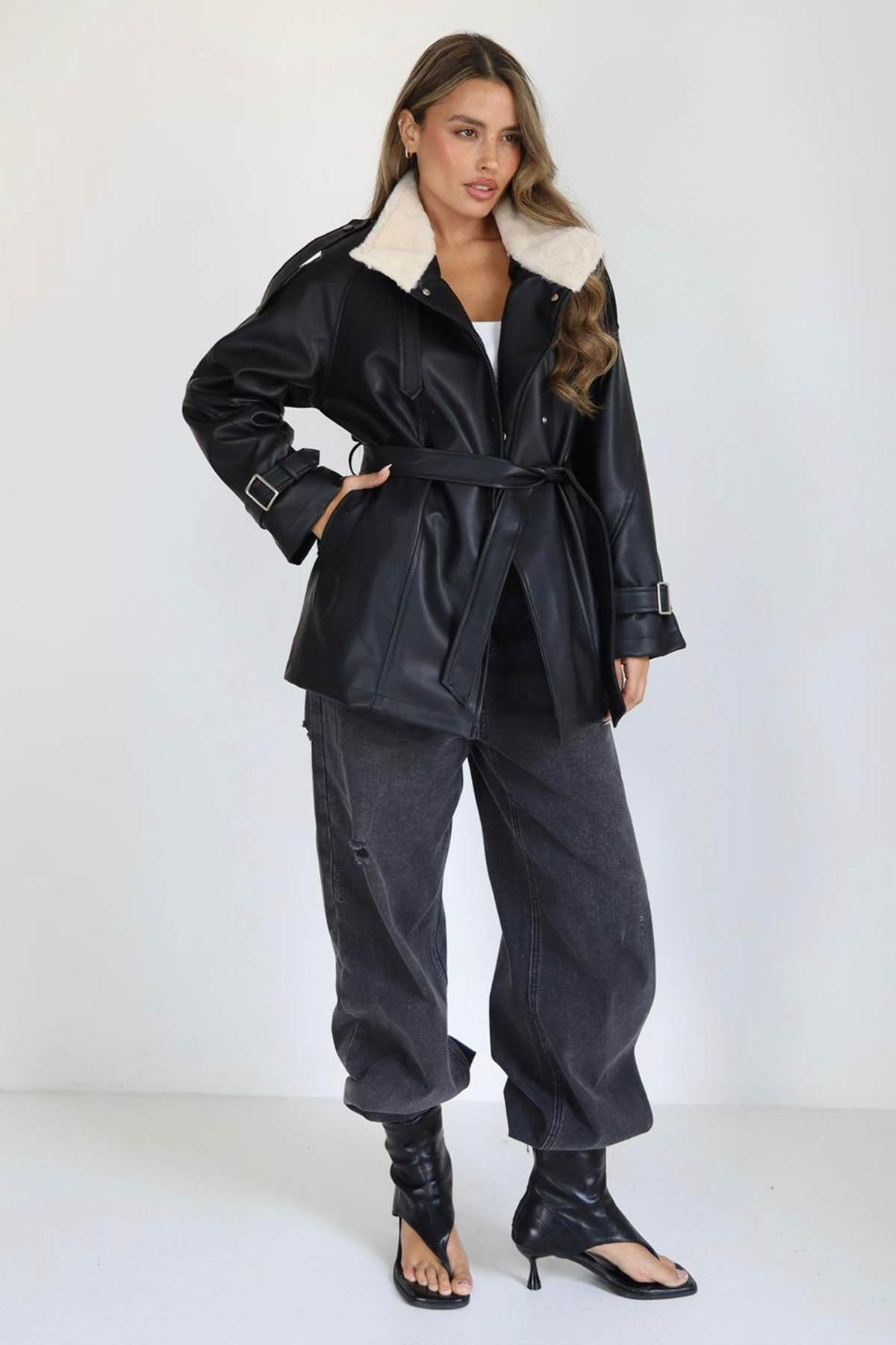 ג׳קט עור קראש