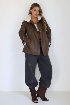 ג׳קט עור קראש