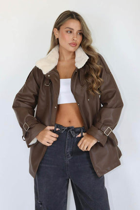 ג׳קט עור קראש