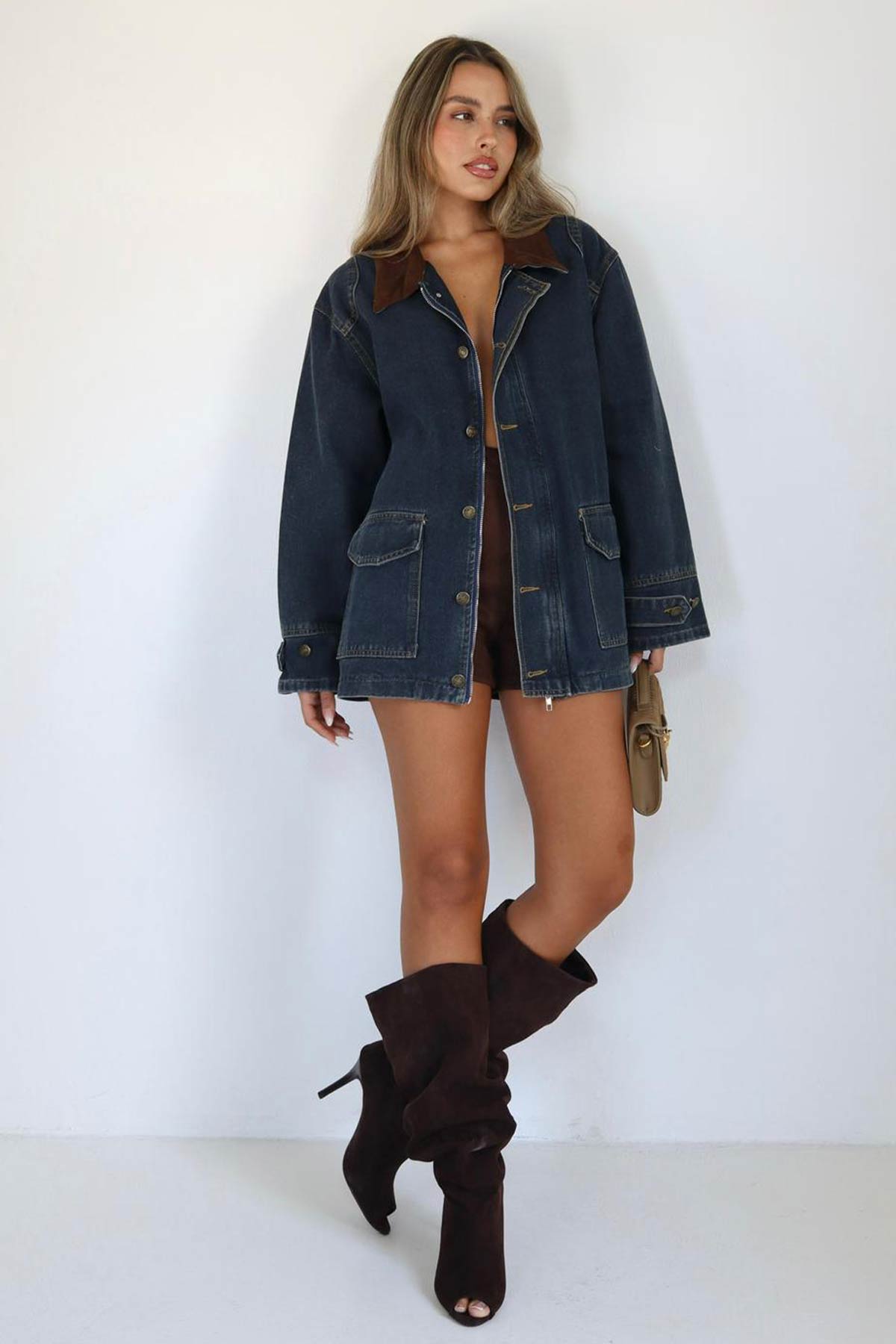 ג'קט ג'ינס מיין