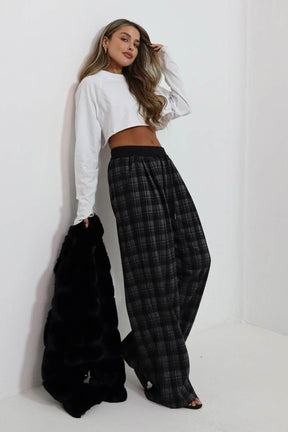 מכנסיים משובצים ריטה