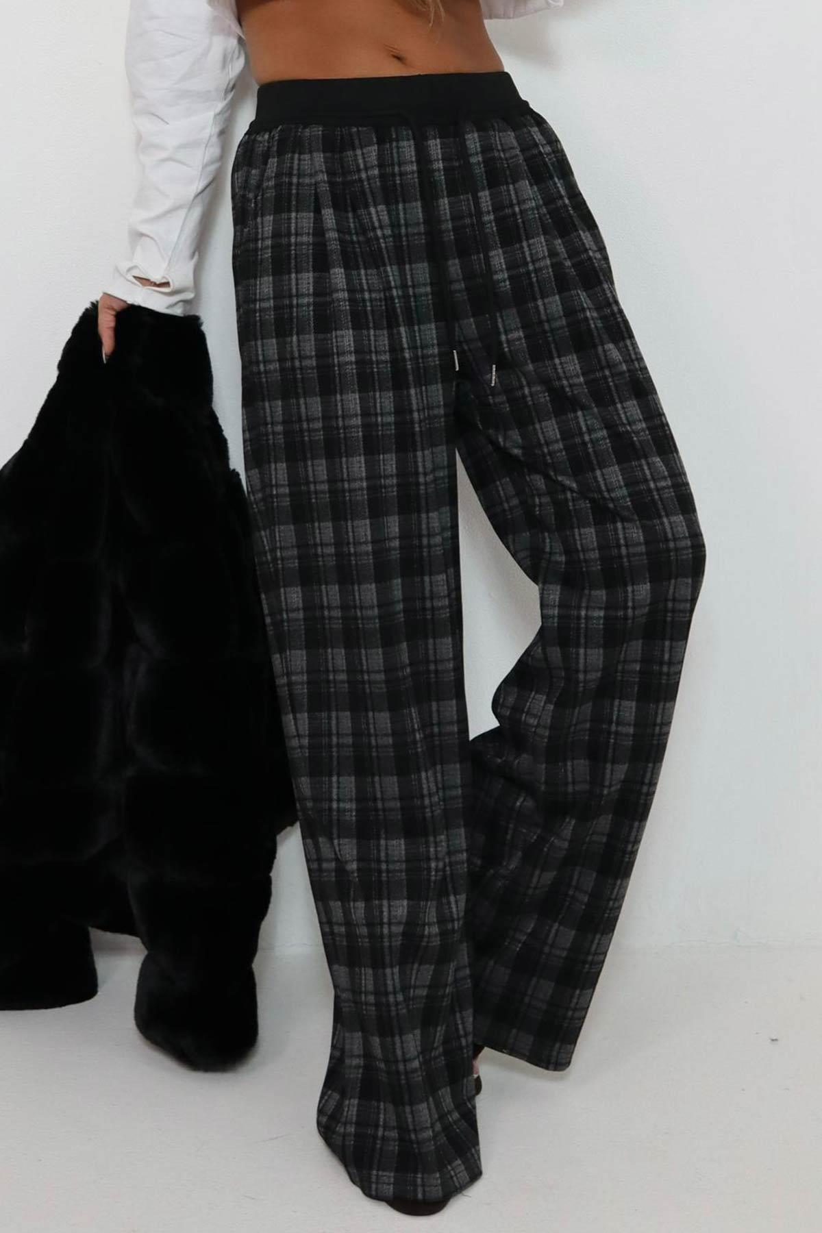 מכנסיים משובצים ריטה