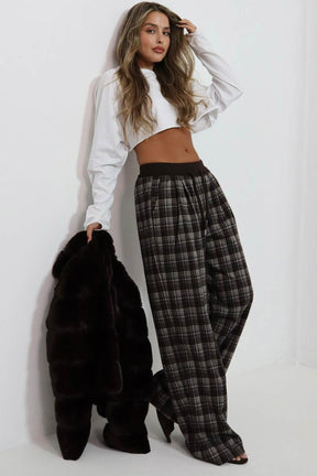 מכנסיים משובצים ריטה