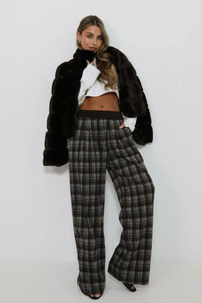 מכנסיים משובצים ריטה