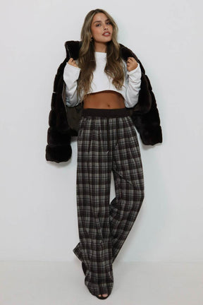 מכנסיים משובצים ריטה