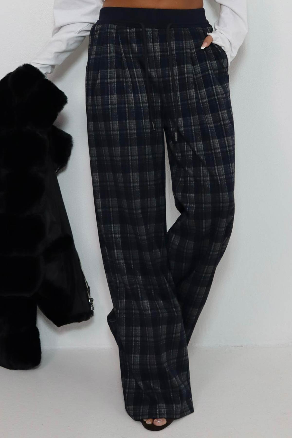 מכנסיים משובצים ריטה