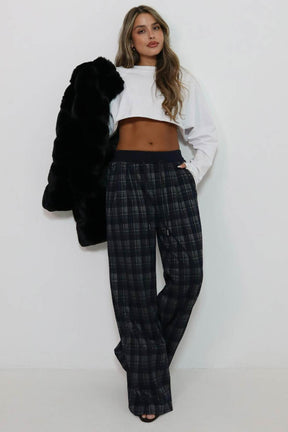 מכנסיים משובצים ריטה