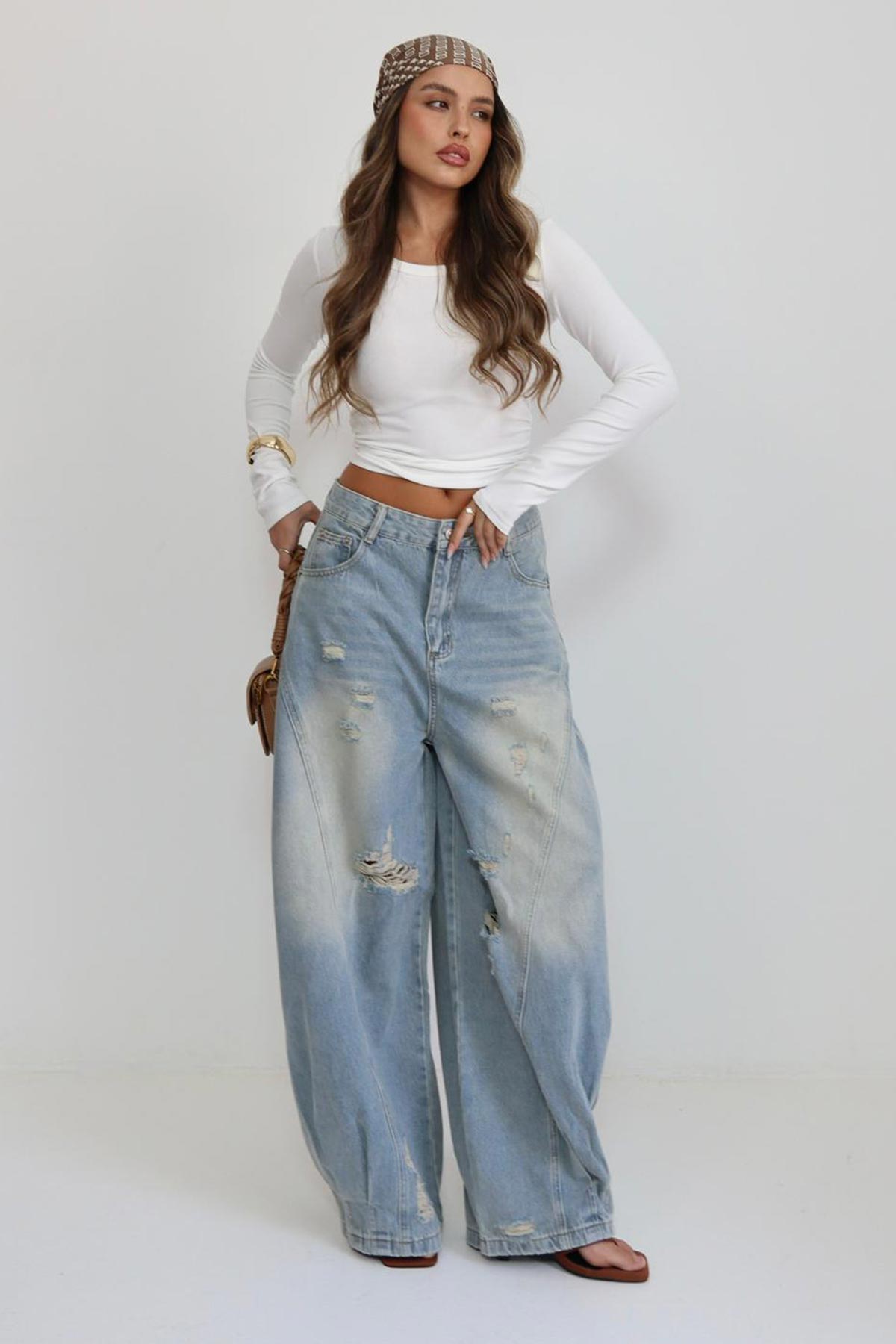 ג'ינס באגי קוורץ