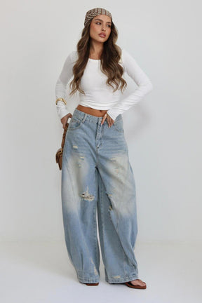 ג'ינס באגי קוורץ