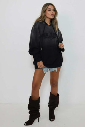 סווטשירט קפוצ׳ון אוברסייז גוד-וואן