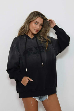 סווטשירט קפוצ׳ון אוברסייז גוד-וואן