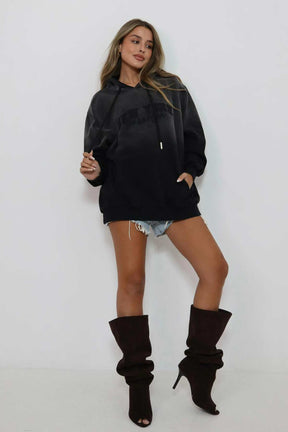 סווטשירט קפוצ׳ון אוברסייז גוד-וואן