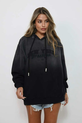 סווטשירט קפוצ׳ון אוברסייז גוד-וואן