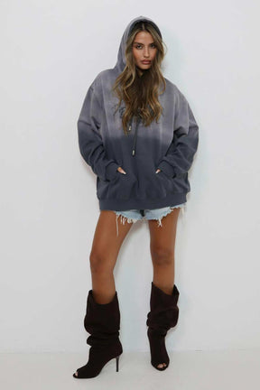 סווטשירט קפוצ׳ון אוברסייז גוד-וואן