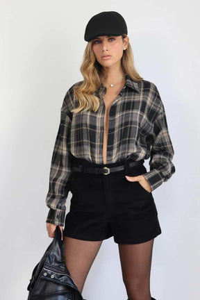 מכנסי קורדרוי וחגורה אביגיל