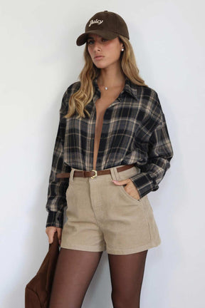 מכנסי קורדרוי וחגורה אביגיל