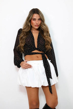 חולצת שיפון אריסטה