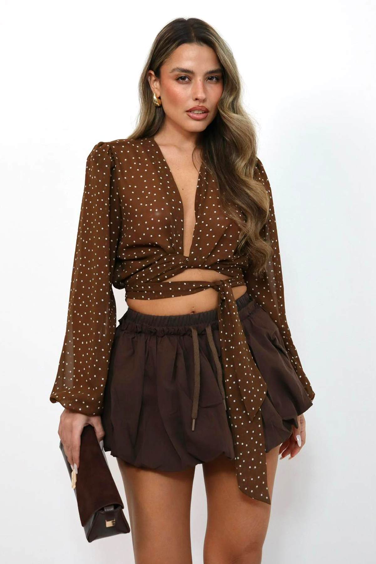 חולצת שיפון אריסטה