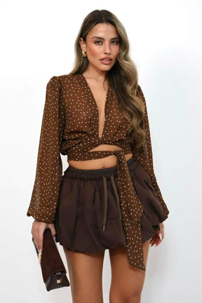 חולצת שיפון אריסטה