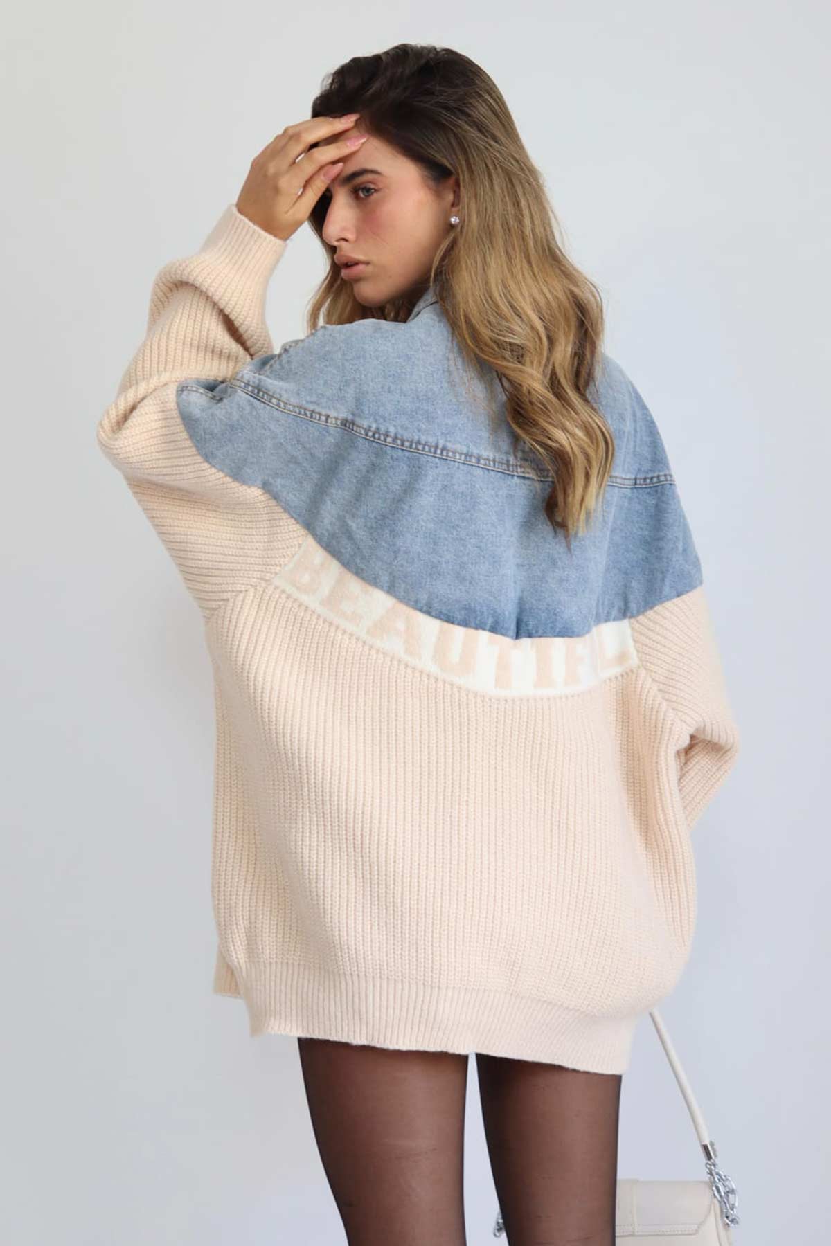 ג'קט סריג ג'ינס ליה