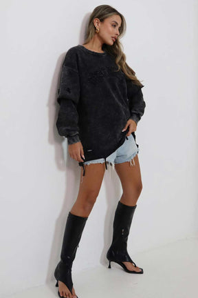 סווטשירט אוברסייז אייקוניק