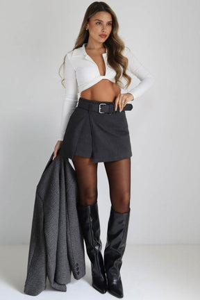 שורט חצאית זמש שירה