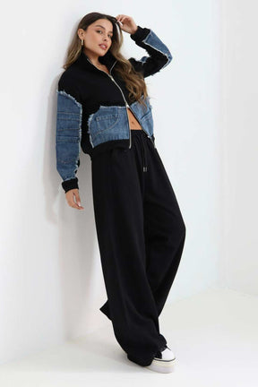 חליפת פרנץ' טרי שילוב ג'ינס דורות'י