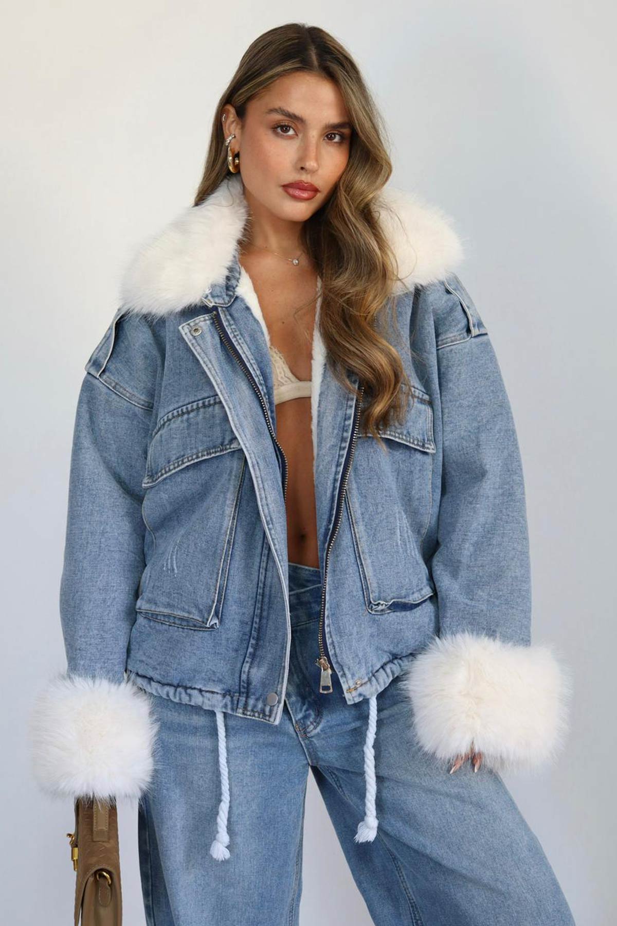 ג'קט ג'ינס דיאמונד