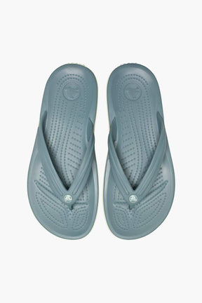 נעלי אצבע קרוקס Crocband Flip בצבע ירוק פונד יוניסקס