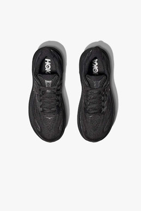 נעלי ספורט Hoka Clifton 10 Wide בצבע שחור-שחור לגברים