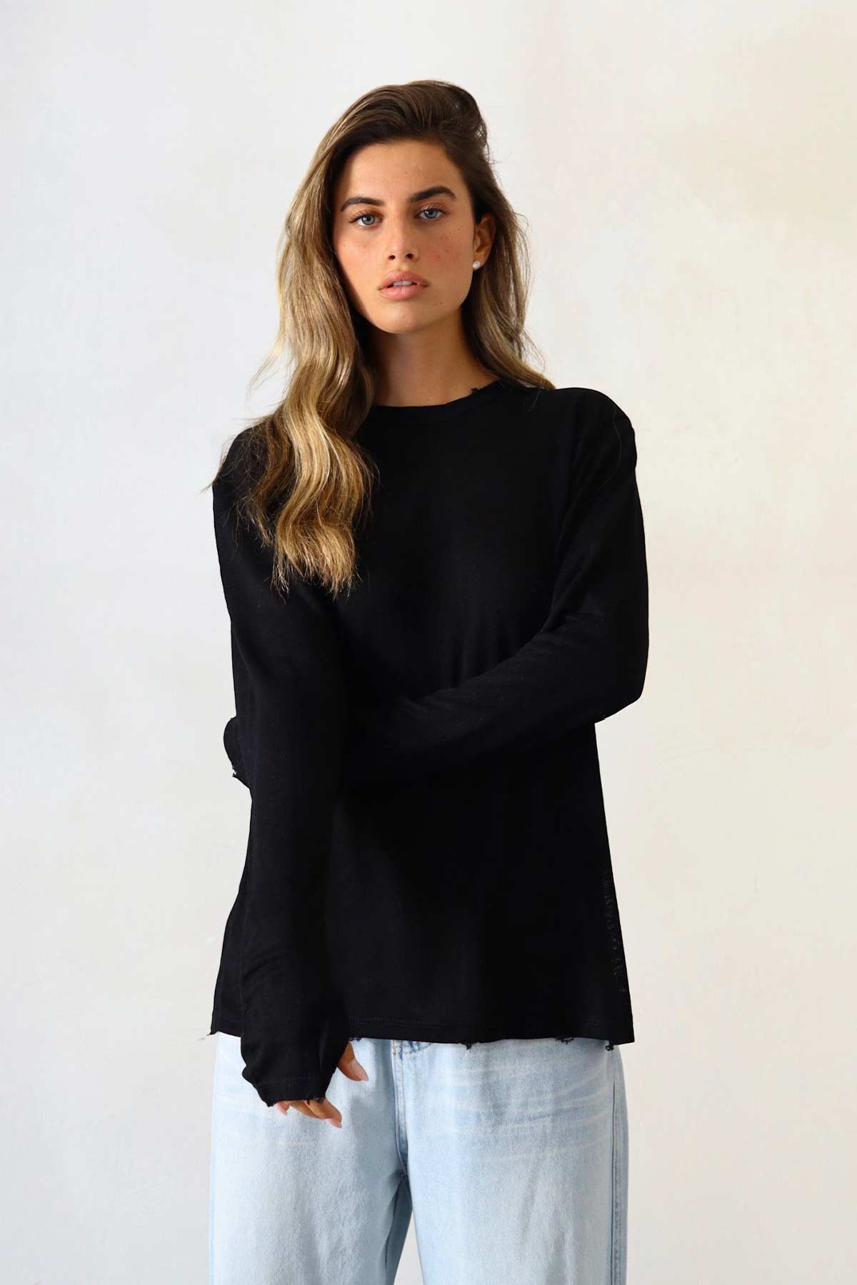 חולצת פשתן סנדרה