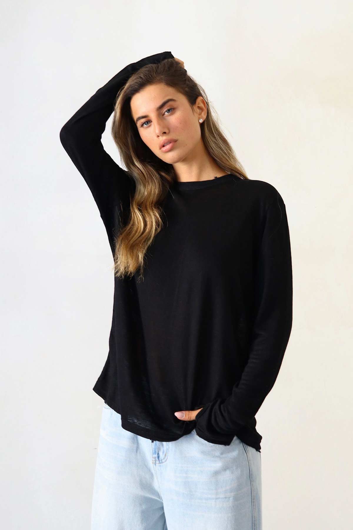 חולצת פשתן סנדרה