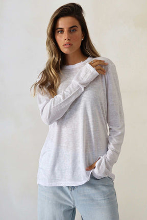 חולצת פשתן סנדרה