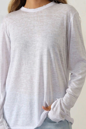 חולצת פשתן סנדרה