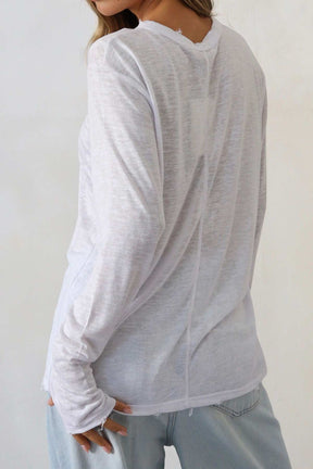 חולצת פשתן סנדרה