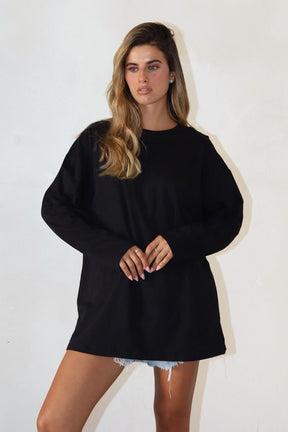 חולצת אוברסייז ארוכה ניס