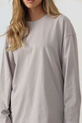 חולצת אוברסייז ארוכה ניס