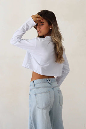 חולצת קרופ מריה