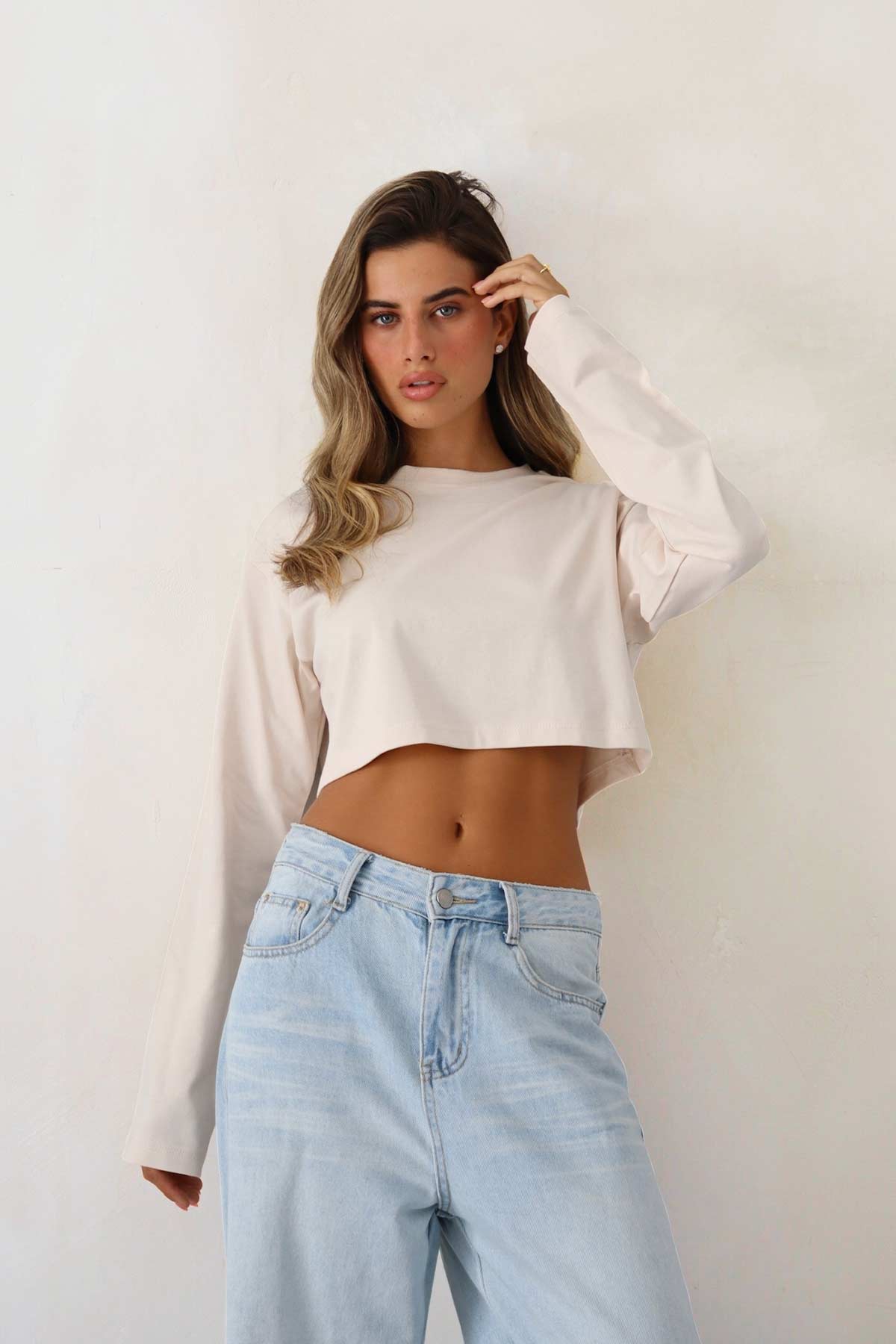 חולצת קרופ מריה