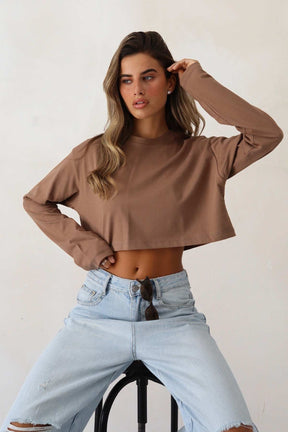 חולצת קרופ מריה